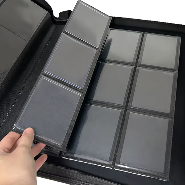 Toploader binder - black - 2